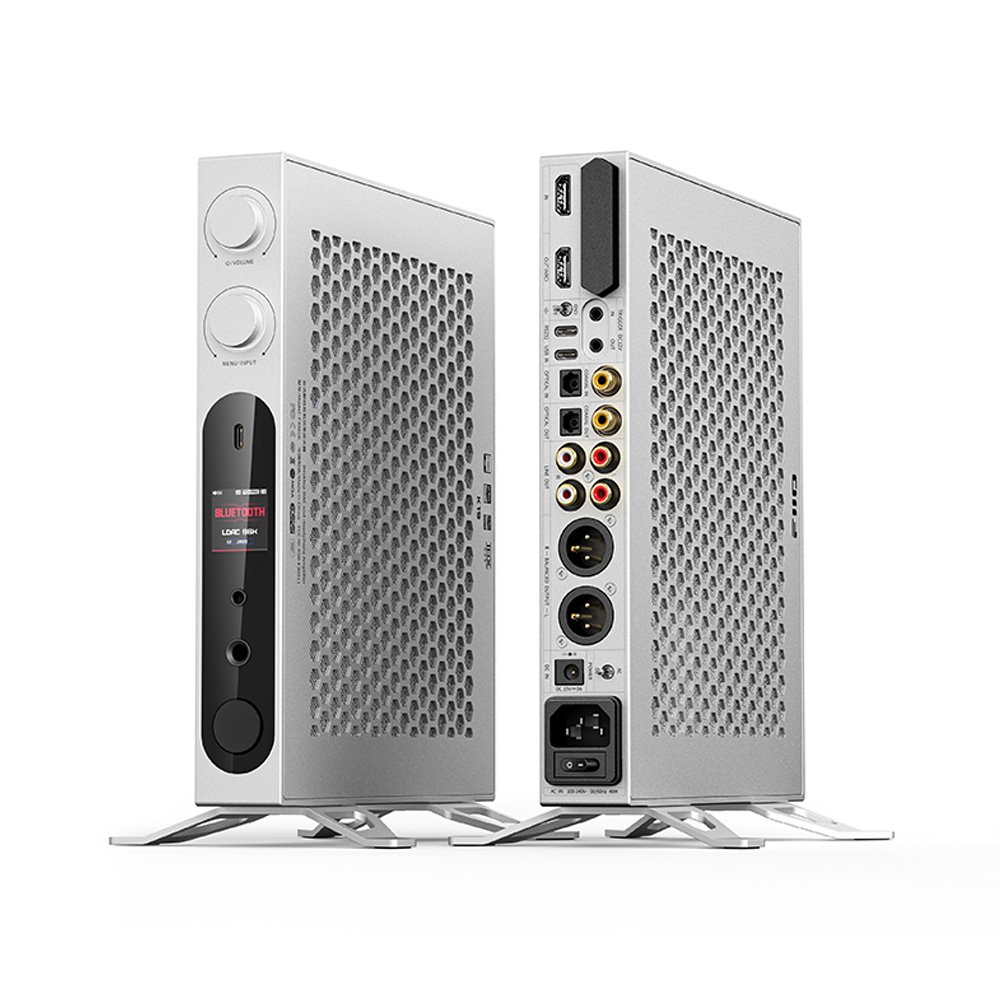 FiiO K19 Серебристый [Silver] — настольный ЦАП и усилитель для наушников