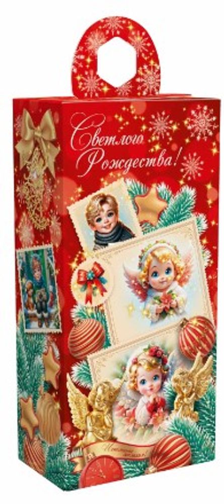 Подарочная коробка для конфет "Серафимчики" 500гр (1/250шт)