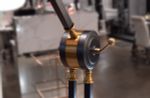 Торшер KM603F brass/black