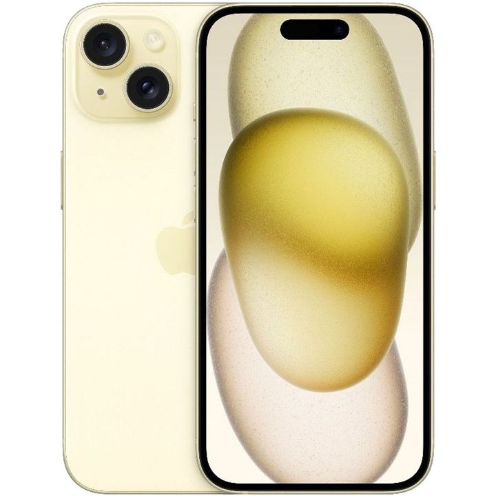 Смартфон Apple iPhone 15 256GB Yellow (Жёлтый) nano SIM + eSIM
