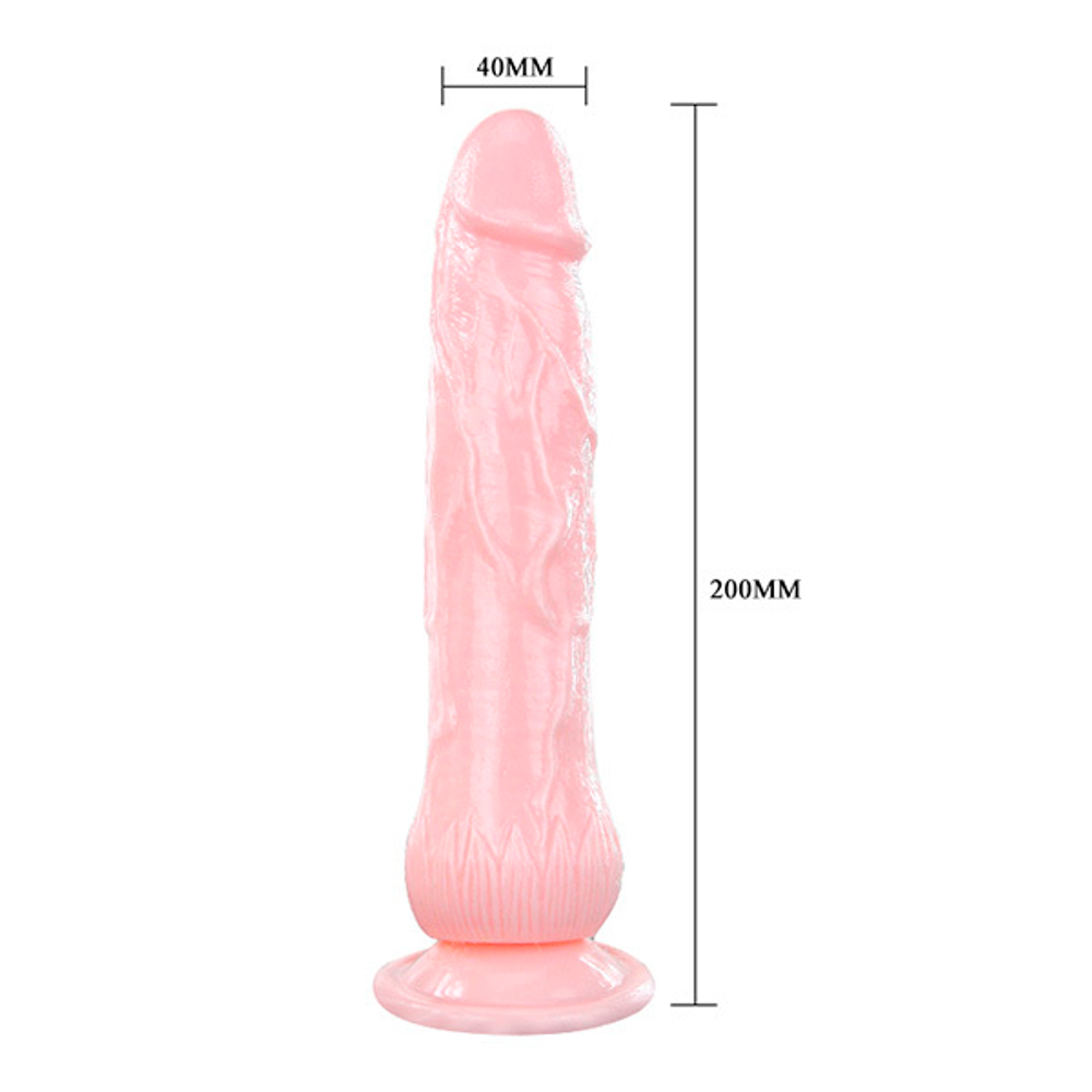 Фаллоимитатор-реалистик 20см с имитацией семяизвержения Baile Eros Fountain BW-008079P