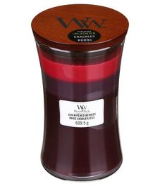 Спелые ягоды, ароматическая свеча, WoodWick