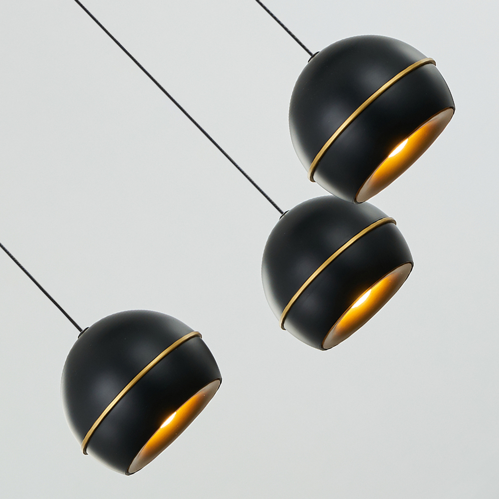 Подвесной светильник MD21001034-8A black/gold