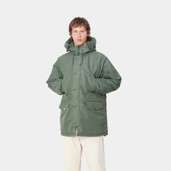 Куртка утепленная мужская CARHARTT Hooded Olten Parka