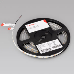 Светодиодная лента RT-A60-8mm 24V White6000 (7.2 W/m, IP20, 2835, 5m) (Arlight, Открытый) 020011(2)