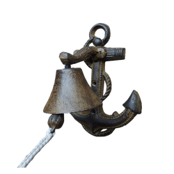Iron Garden Колокольчик дверной Якорь