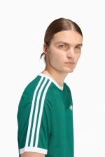 Футболка adidas Originals 3-Stripes - зеленый
