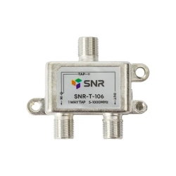 Ответвитель абонентский SNR-T-106 на 1 отвод, вносимое затухание IN-TAP 6dB.