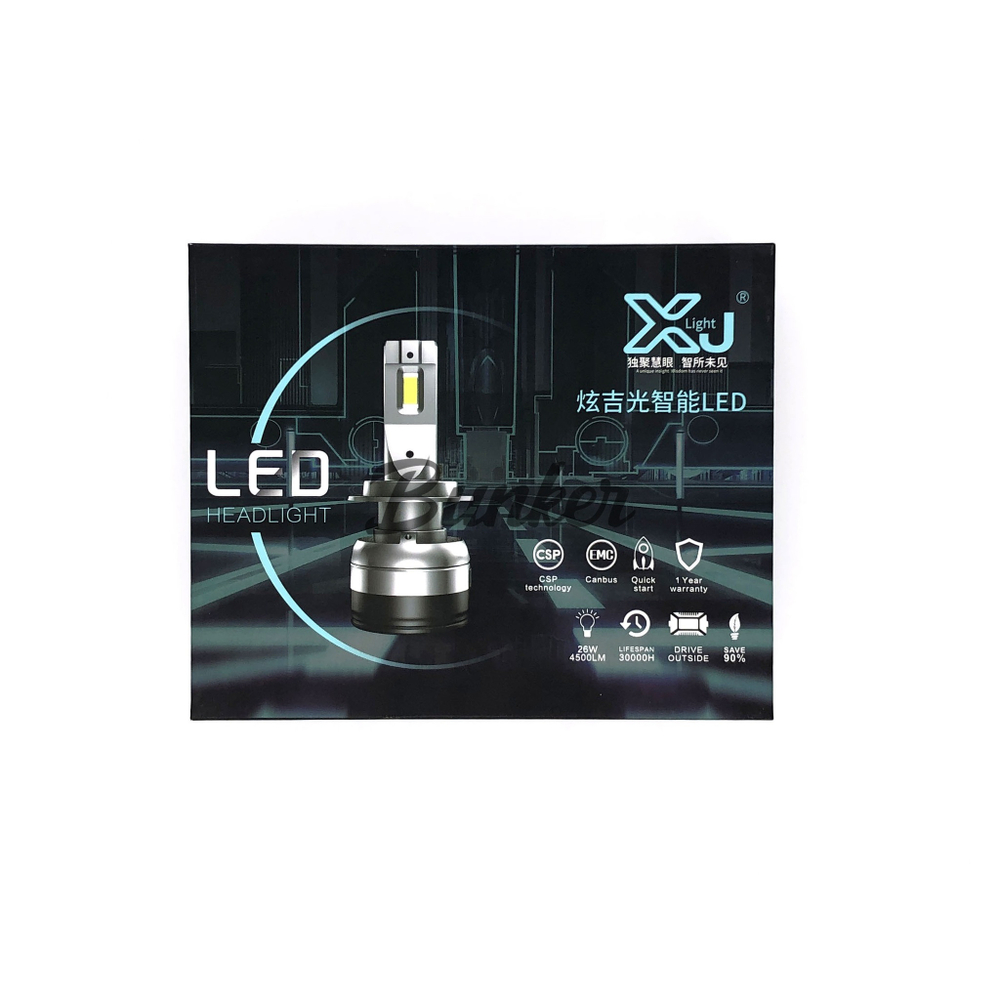 Светодиодные автомобильные LED лампы XJ Light HB4 (9006) 6500K 12V