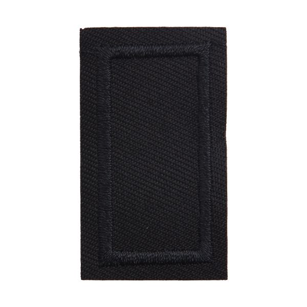 Аппликация термоклеевая 45х26 мм (black), LA429, 2 шт