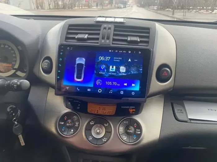 Магнитола для Toyota RAV4 2005-2012, Vanguard - Vaycar VA77-0018 на Android 13, 4G SIM-слот
