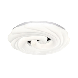 7675/DL PALE SN 000 Светильник пластик/белый/серебристый LED 48Вт 3000-6000К D380 IP43 пульт ДУ AGAP
