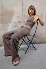 ТОП НА БРЕТЕЛЯХ ИЗ ХЛОПКА И МОДАЛА — ZARA