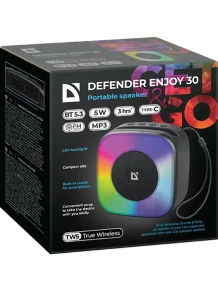 Акустика BLUETOOTH 5.3 DEFENDER ENJOY 5Вт.