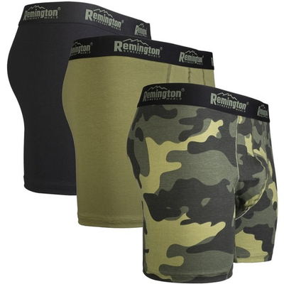 Мужские трусы боксеры Remington, набор 3 шт, микс зеленый 307 р. M