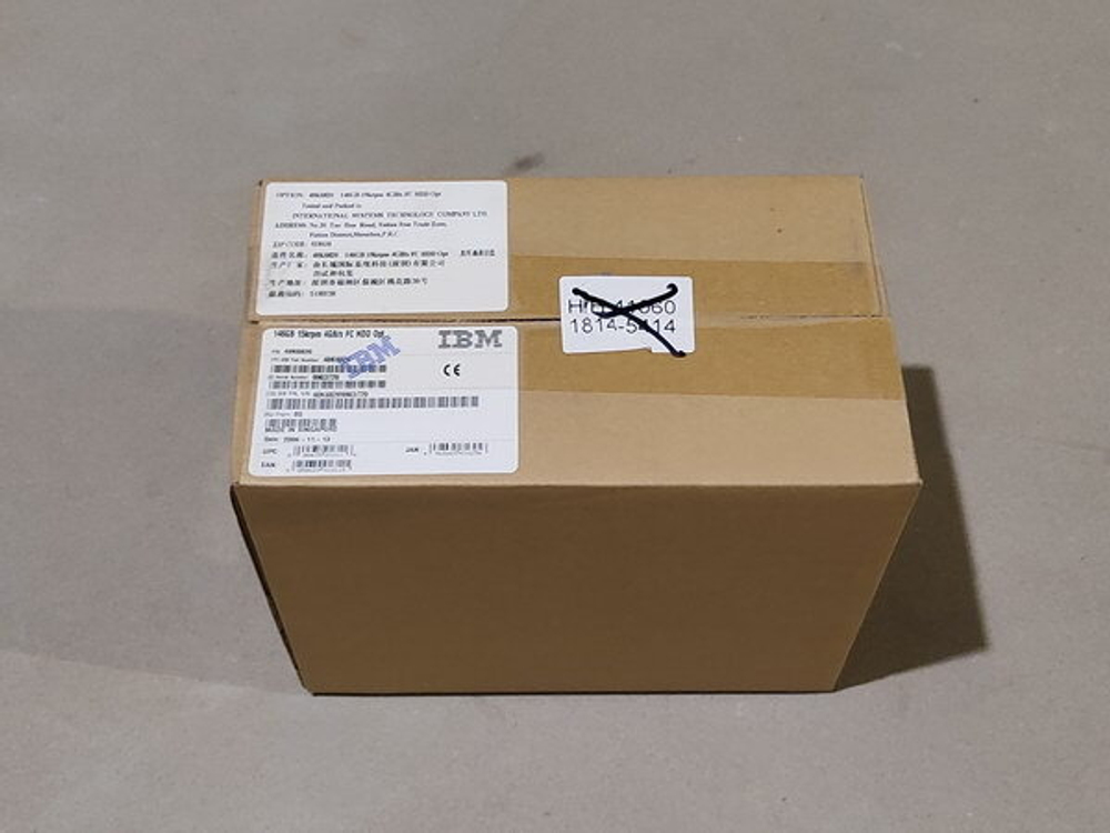 Жесткий диск IBM 146 Гб 3.5" 15000 об/мин 40K6820 Hot-Plug 4Gbps 40pin Fibre Channel For DS4800 DS4700 DS3950 EXP810
