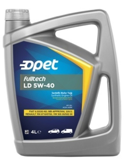 Масло Opet Fulltech LD 5W40 SN A3/B4 (4л) синтетика