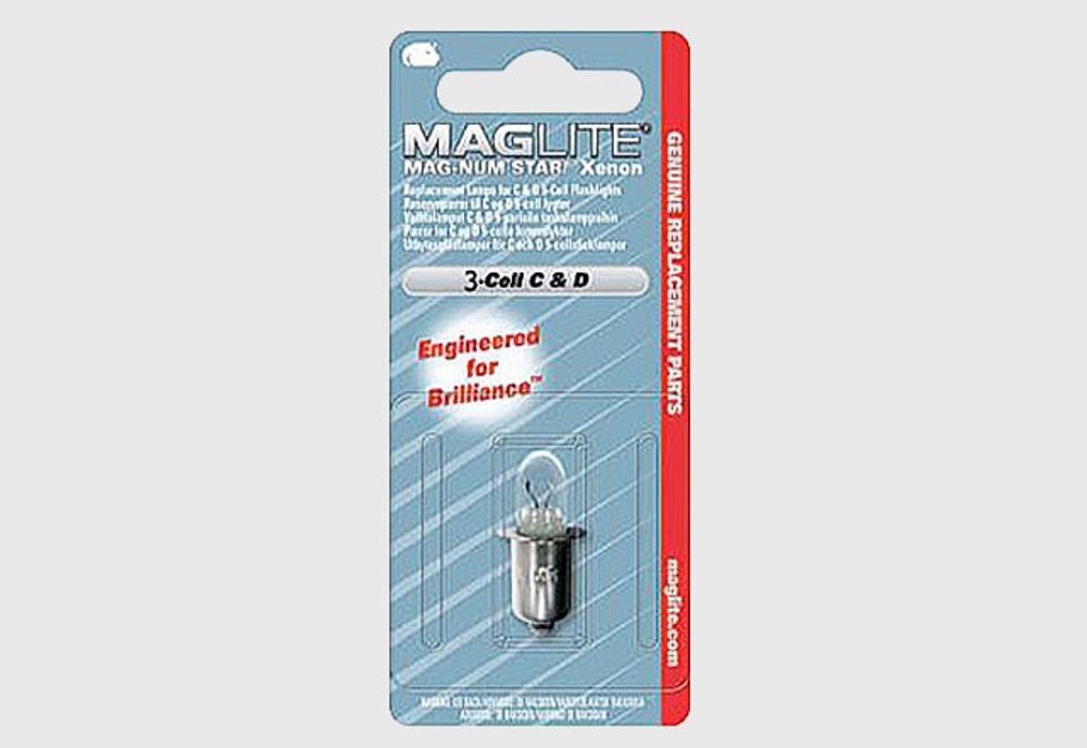 Лампа Maglite Xenon для фонарей 3C и 3D модель LMSA 301
