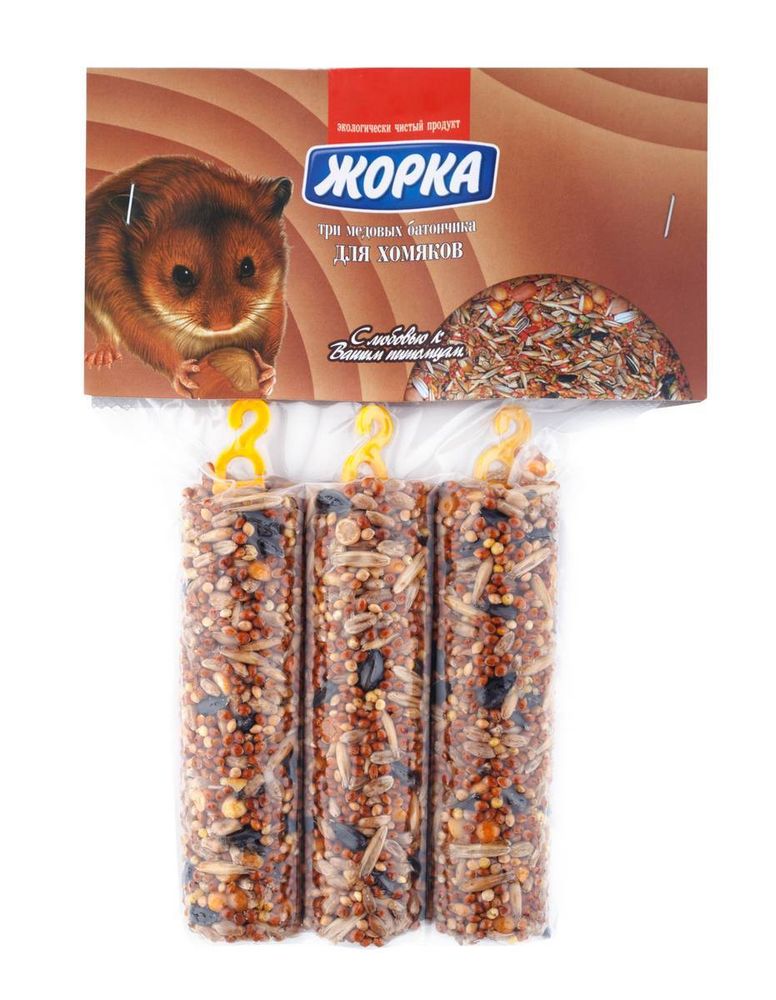 Жорка для хомяков медовые батончики