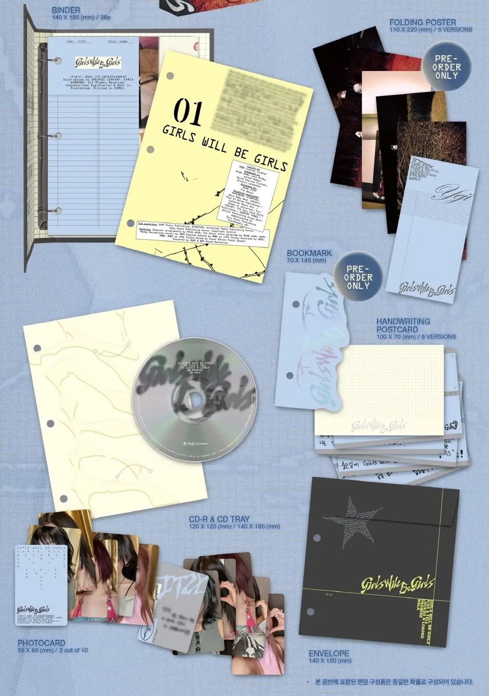 Альбом ITZY - Girls Will Be Girls [Binder ver.]