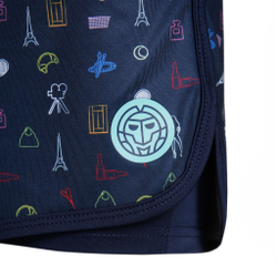 Женские теннисные шорты BIDI BADU Chidera Tech 2in1 Shorts Women - Dark Blue, Multicoloured