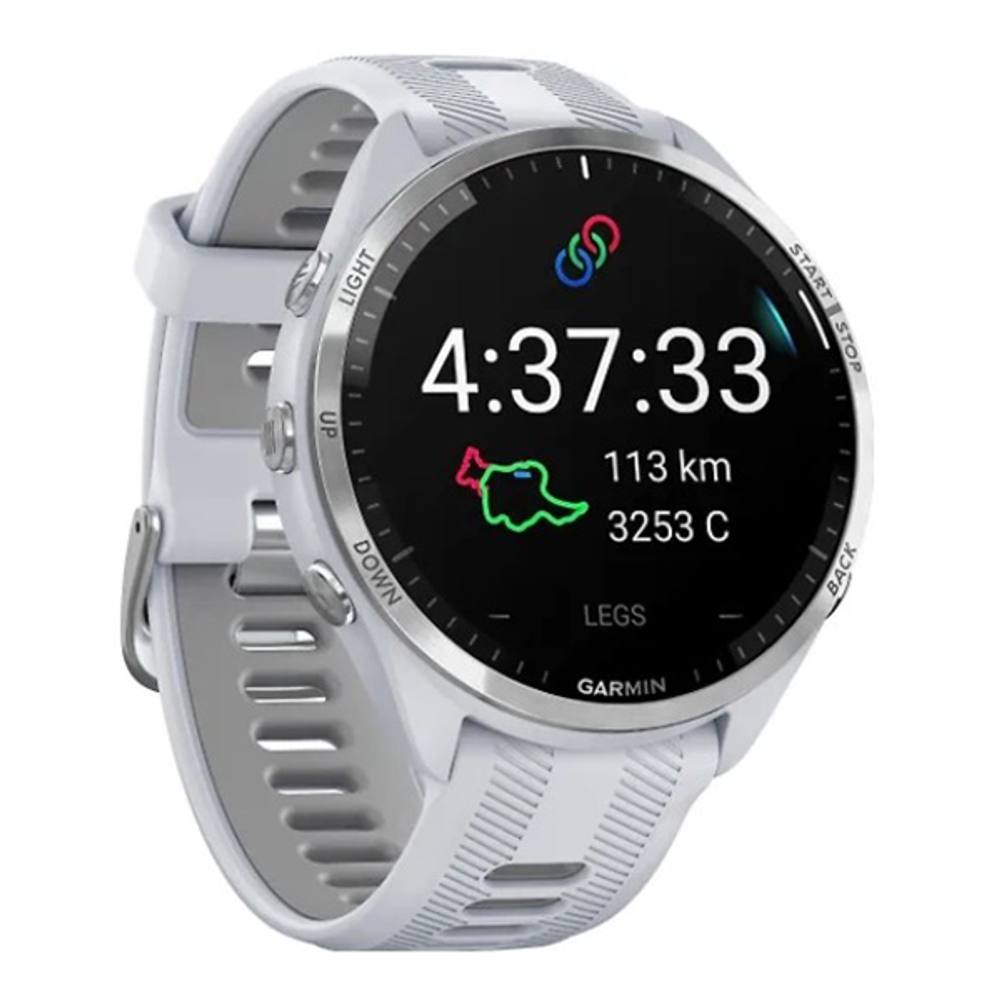 Умные часы Garmin Forerunner 965 светло-серые