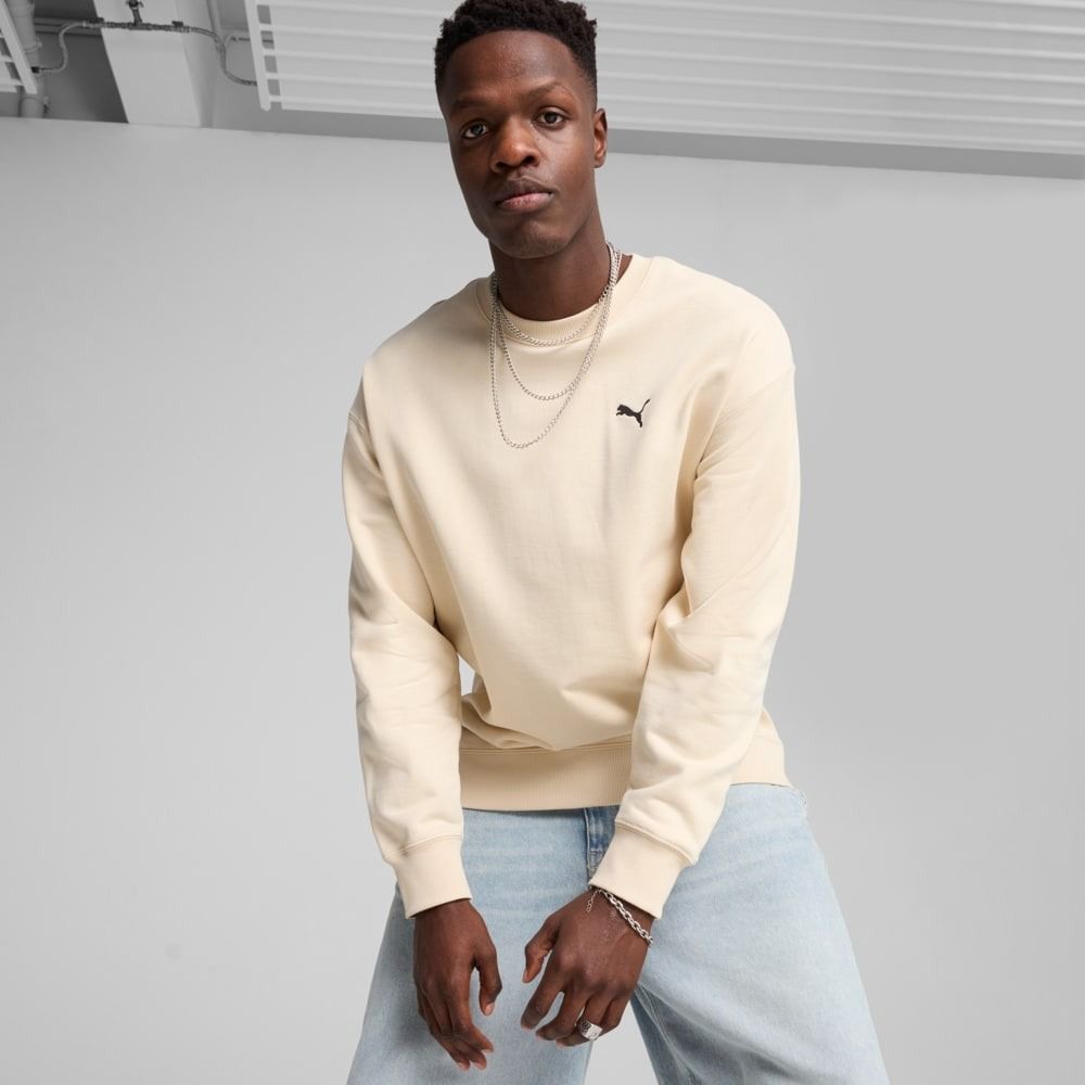 Толстовка мужская PUMA WARDROBE ESS Relaxed Crew TR