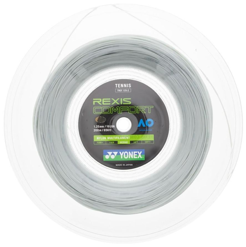 Теннисные струны Yonex Rexis Comfort (200 m) - белый