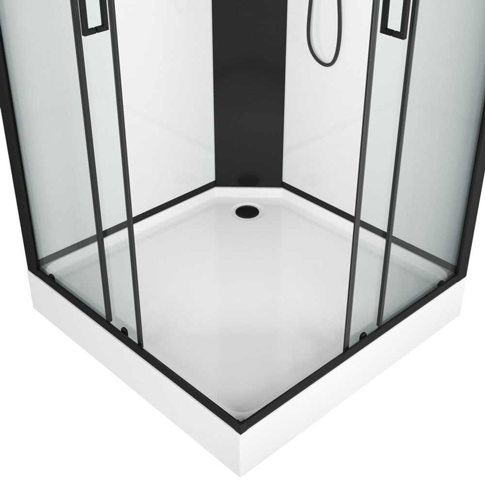 Душевая кабина Grossman Elegans GR251Q (90х90х217) дверь раздвижная,5 мест