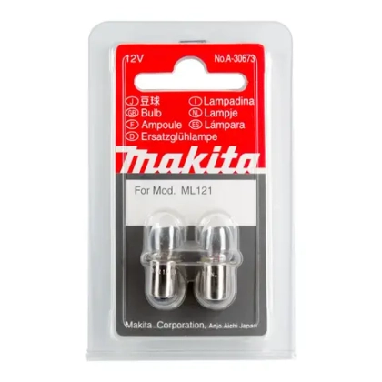 Лампочка для ML121, 2шт./уп Makita A-30673