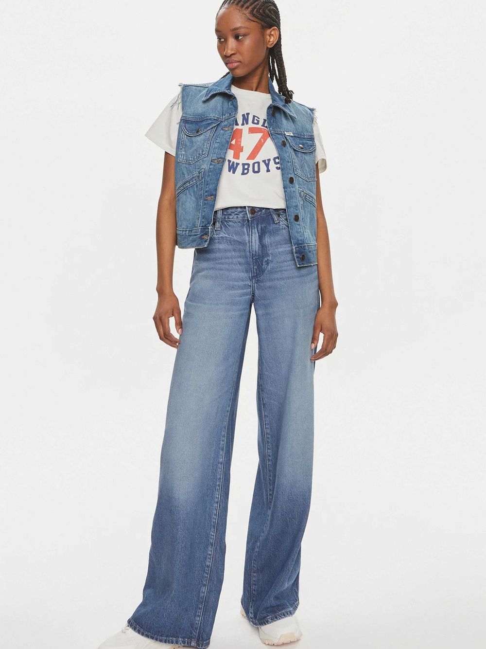 Джинсы женские WRANGLER WORLD WIDE PROMISES KEPT
