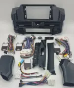 Магнитола для Toyota Land Cruiser 200 2007-2015 (со штатной камерой или 360) - Kuberg ABC монитор 13" QLED+2K на Android 10, Быстрая/12, 4G SIM-слот, CarPlay