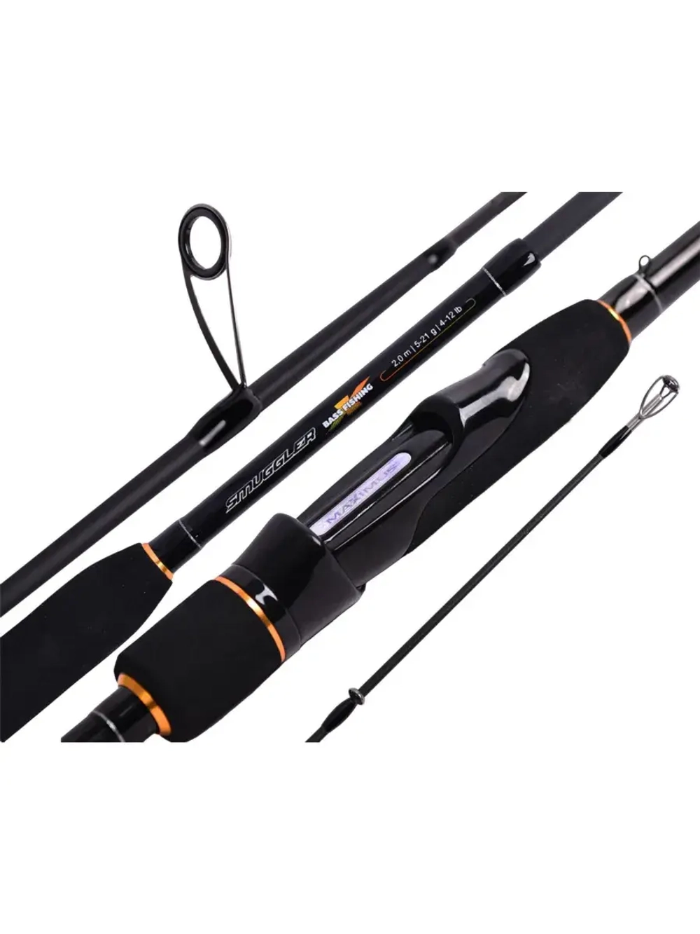 Спиннинг Maximus SMUGGLER-X Bass 20ML 2,0m 5-21g 4pcs