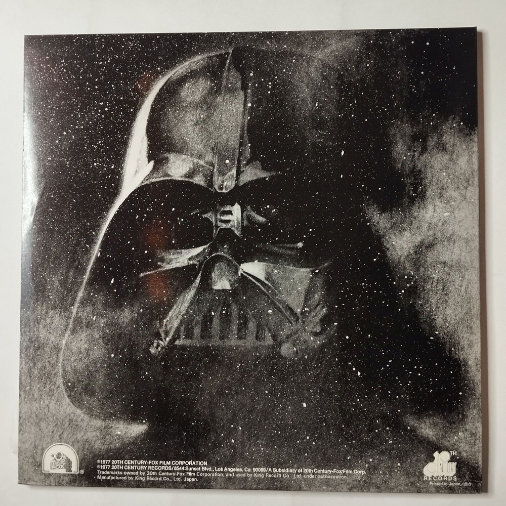 Винтажная виниловая пластинка LP John Williams, The London Symphony Orchestra Star Wars (Japan 1978) (Obi) (Poster)