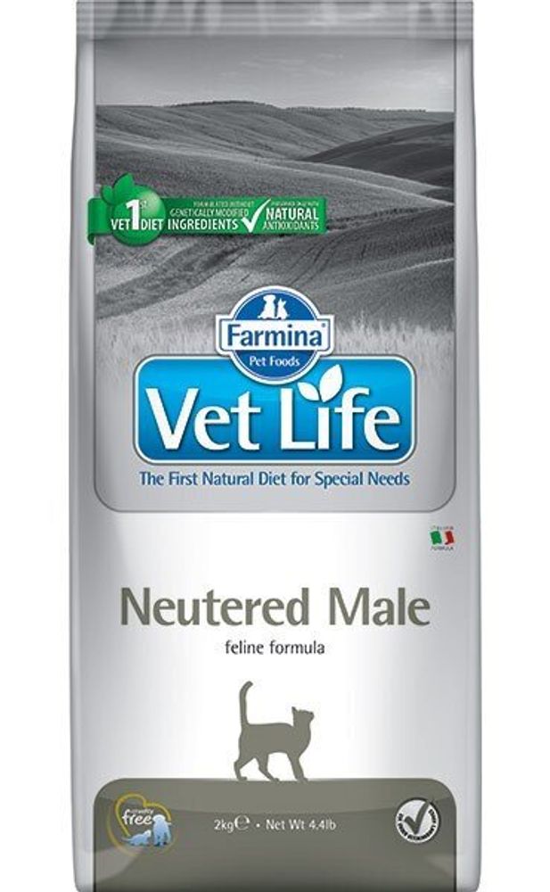 Сухой корм Farmina NEUTERED MALE для кастрированных котов 2 кг Сухой корм Farmina NEUTERED MALE для кастрированных котов 2 кг