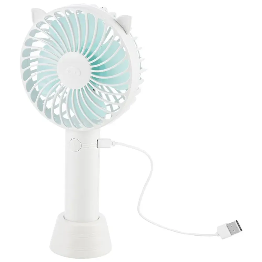 Вентилятор Energy EN-0610 USB (настольный, аккумулятор) розовый