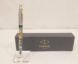 Коллекционная сувенирная ручка Parker "Русская деревня. Зима" с ручной росписью Палех