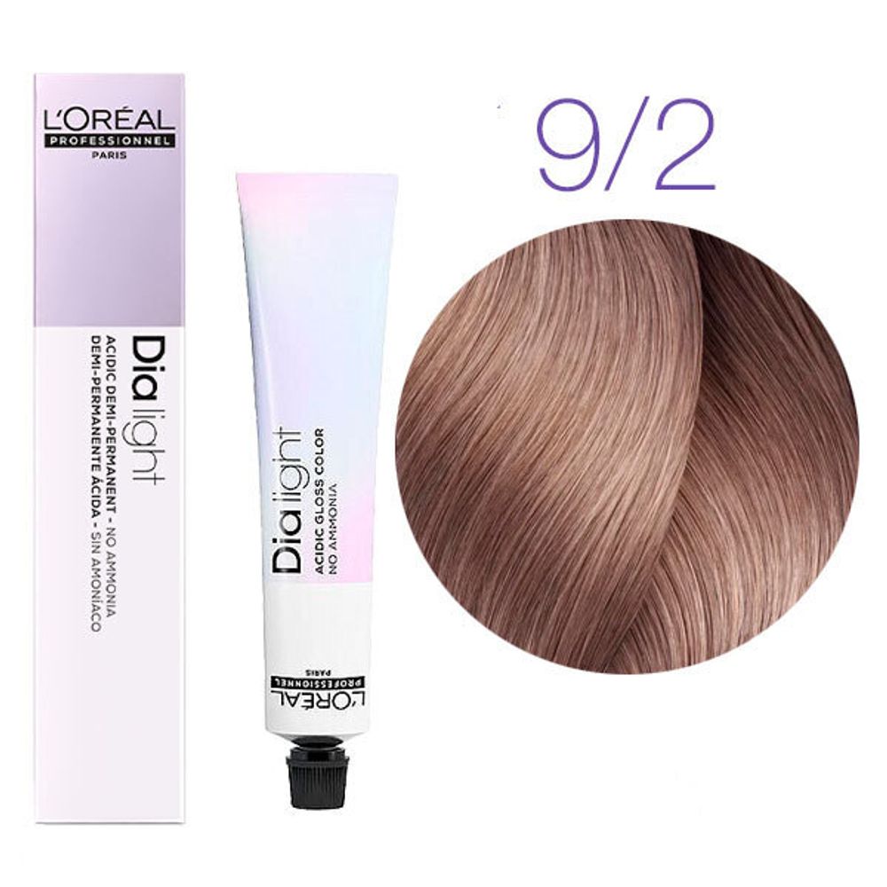 L'Oreal Professionnel Dia Light 9.2 молочный коктейл перламутровый 50мл