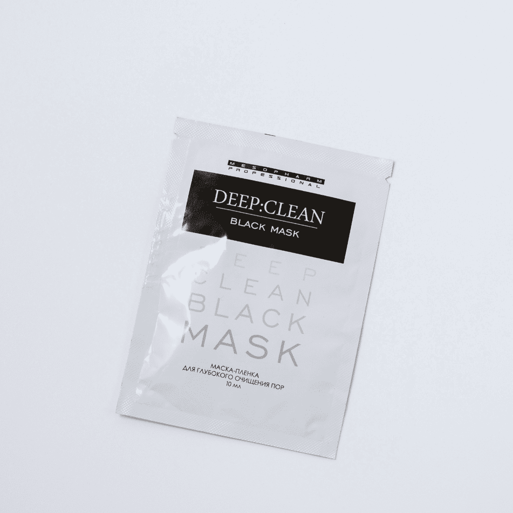 МАСКА-ПЛЕНКА ДЛЯ ГЛУБОКОГО ОЧИЩЕНИЯ ПОР Deep Clean Black Mask