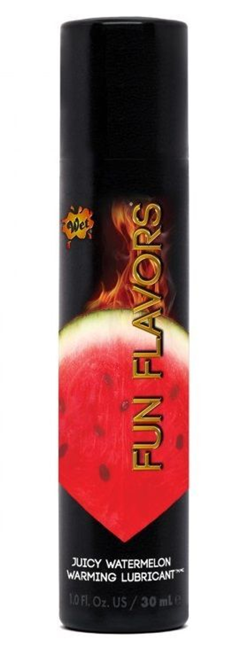Разогревающий лубрикант Fun Flavors 4-in-1 Juicy Watermelon с ароматом арбуза - 30 мл.