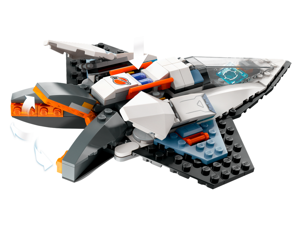 Конструктор Лего Сити Межзвёздный космический корабль | LEGO City Interstellar Spaceship 60430 — 240 деталей (6+)