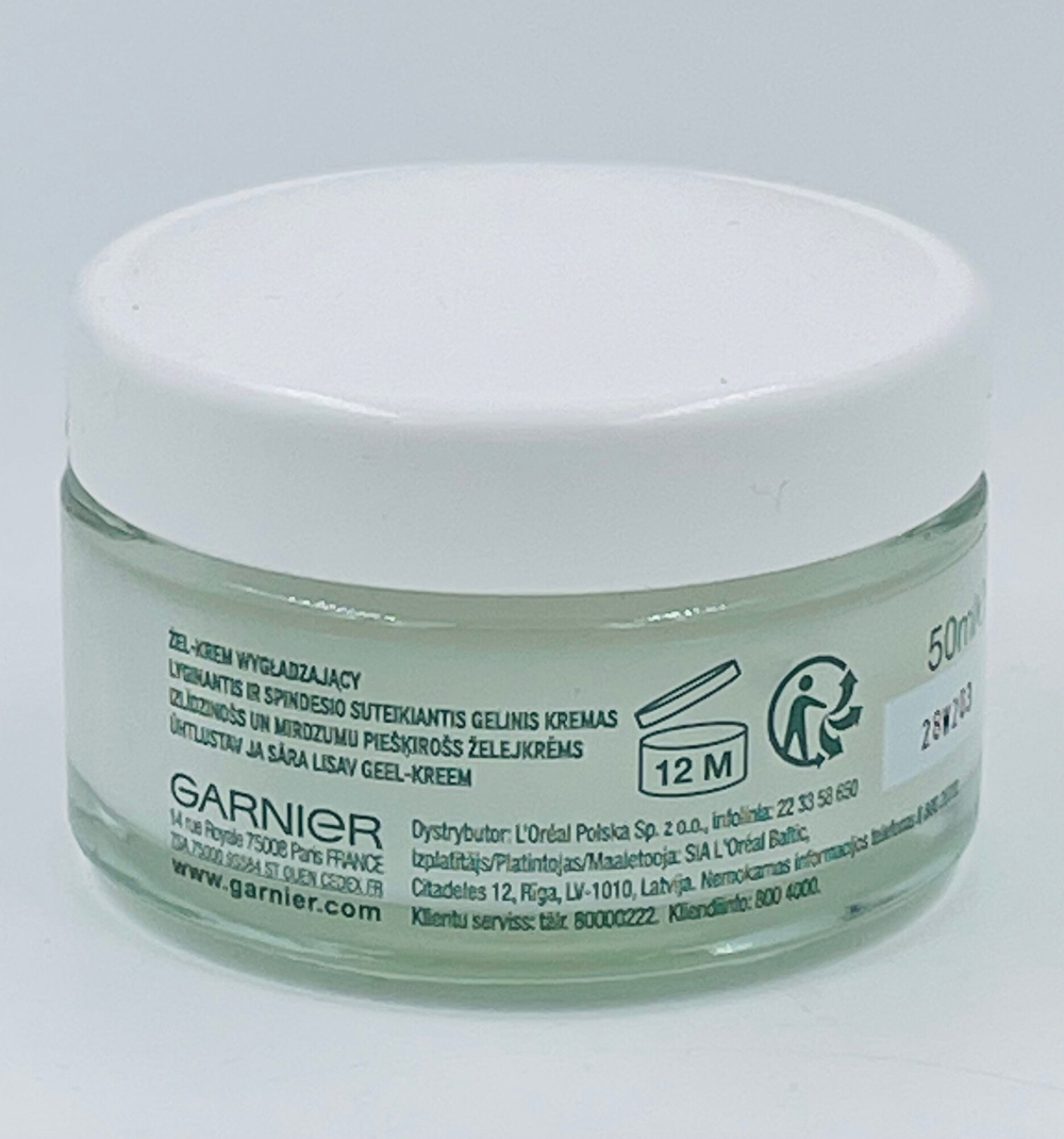 Garnier Гель-крем увлажняющий 24 часа с гиалуроновой кислотой и экстрактом розы 50 мл (Франция)