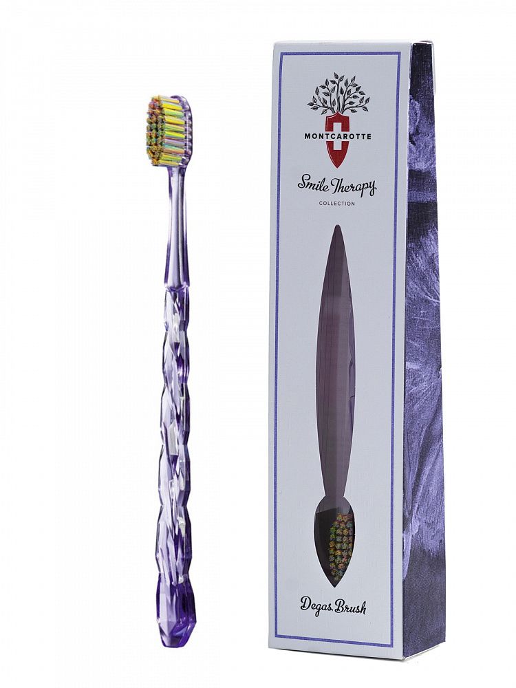 Montcarotte degas brush purple toothrush soft 015mm фиолетовая Montcarotte degas brush purple toothrush soft 015mm фиолетовая
