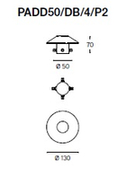 Pasdedeux Art.PADD50/DB/4/P2