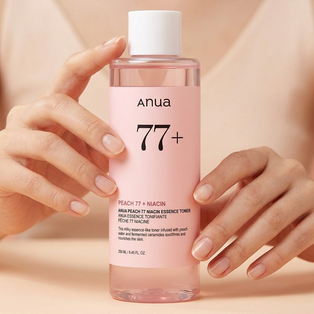 Тонер-эссенция с персиком для гладкой и сияющей кожи Anua Peach 77 Niacin Essence Toner, 250мл