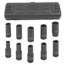 Набор головок ударных глубоких 10пр.,1/2''6гр.(10,12-15,17,19,21,22,24мм) Forsage F-4107-5MPB