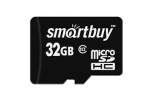 Карта памяти Smartbuy microSDHC Class 10 (10/10MB/s) 32GB + ADP
