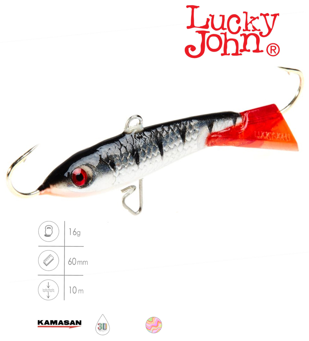 Балансир LUCKY JOHN Classic №6, цвет 12HRT, арт. 81600-12HRT