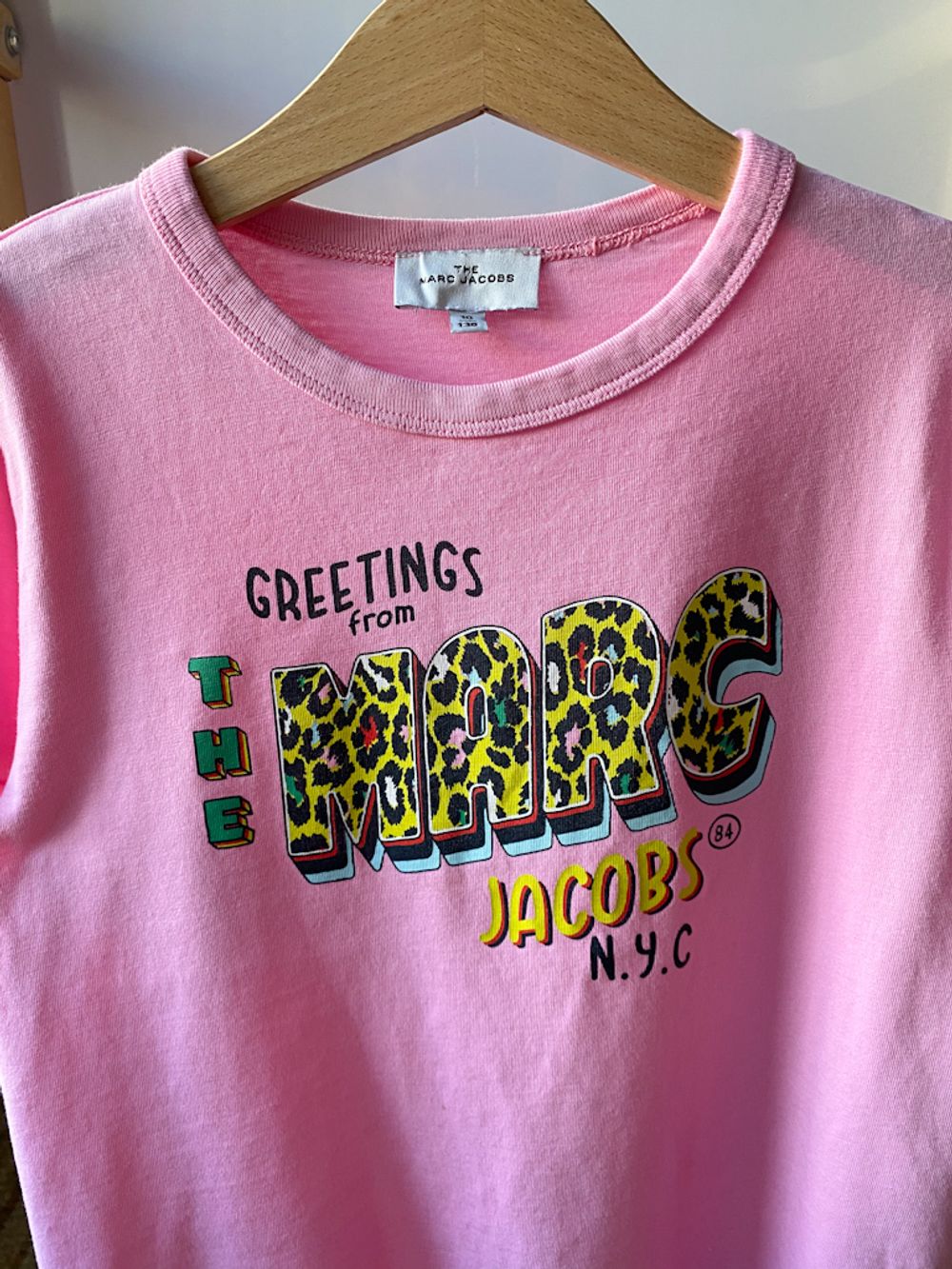 Хлопковая футболка Marc Jacobs, 140