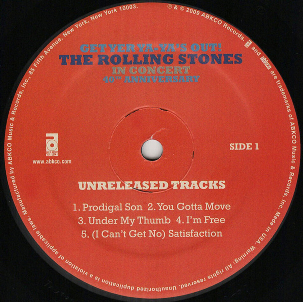 The Rolling Stones / Get Yer Ya-Ya's Out! (The Rolling Stones In Concert)(3LP+3CD+DVD)